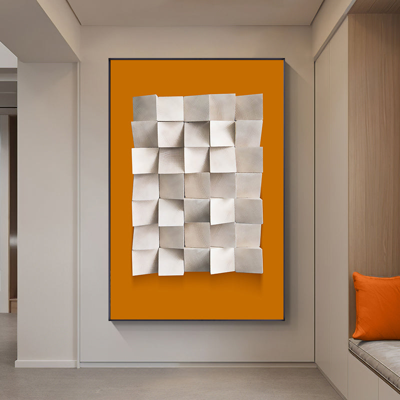 Modern Aesthetics Abstract Minimalist Wall Art Fine Art Canvas Prints Pictures For Luxury Loft Living Room Entrance Hall Foyer Home Office Wall Decor