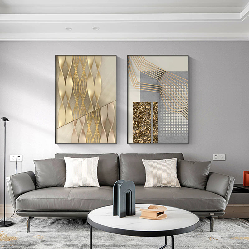 Modern Abstract Industrial Wall Art Fine Art Canvas Prints 3d Visualization Architectural Pictures For Modern Apartment Home Office Art Decor