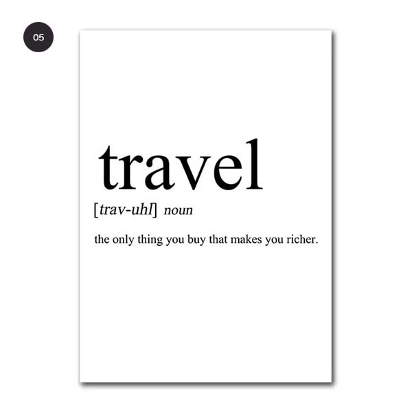 Custom Destinations Travel Poster Wall Art Fine Art Canvas Prints Modern Minimalist Black White Pictures For Bedroom Living Room Home Office Art Decor