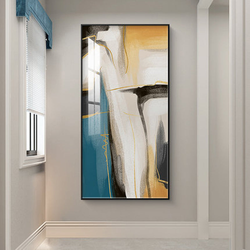 Modern Nordic Abstract Elements Vertical Format Wall Art Fine Art Canvas Prints Wide Format Pictures For Entrance Hallway Living Room Home Office Decor