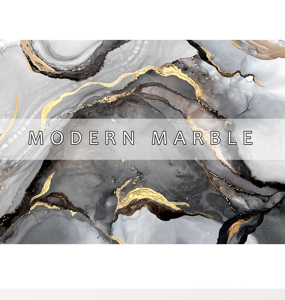 Liquid Golden Gray Marble Print Wall Art Fine Art Canvas Prints Abstract Fashion Pictures For Luxury Living Room Nordic Home Office Art Decor