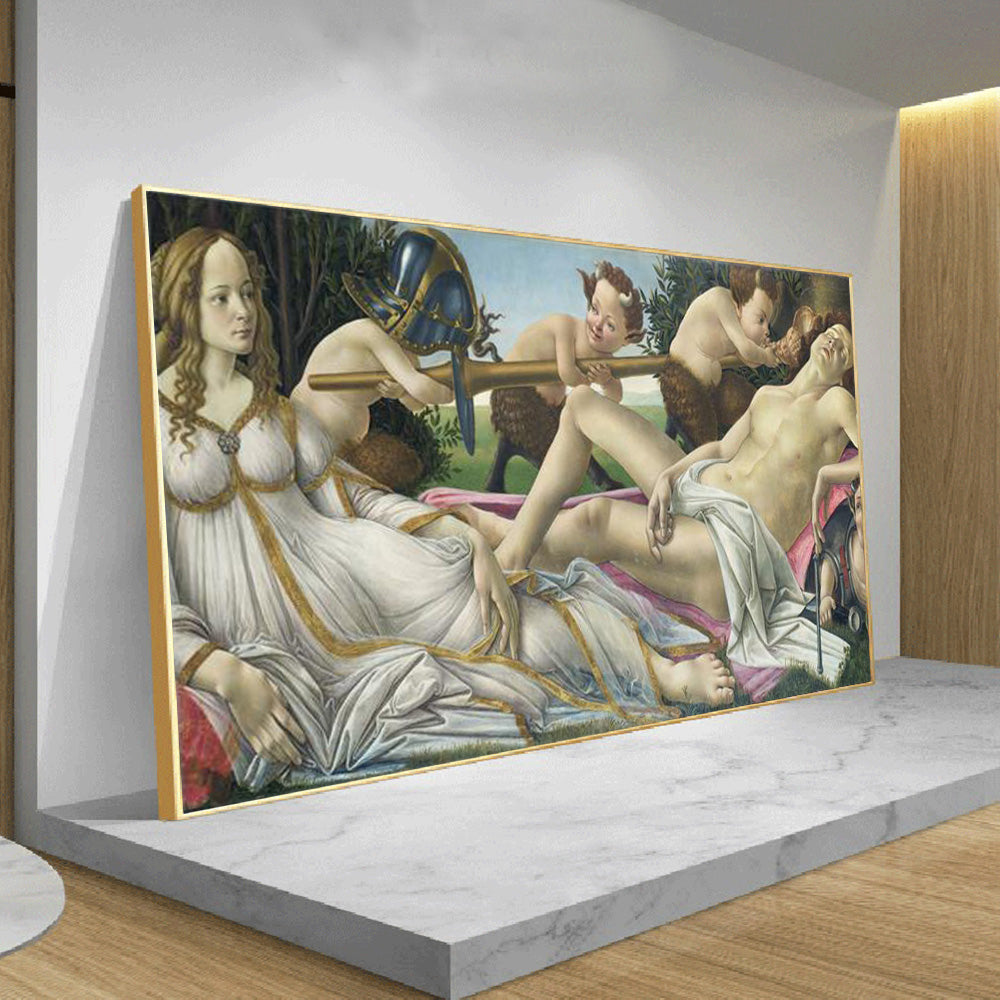 Classic Painting Botticelli's Birth of Venus Wall Art Poster Fine Art Canvas Print For Office Salon Living Room Bedroom Art Famous Painting Poster