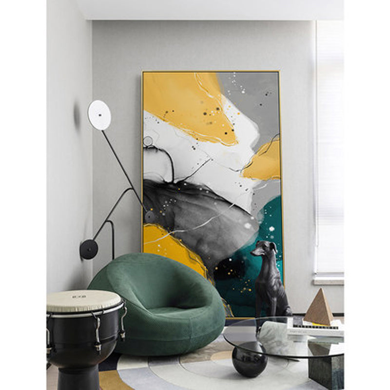Modern Nordic Abstract Elements Vertical Format Wall Art Fine Art Canvas Prints Wide Format Pictures For Entrance Hallway Living Room Home Office Decor