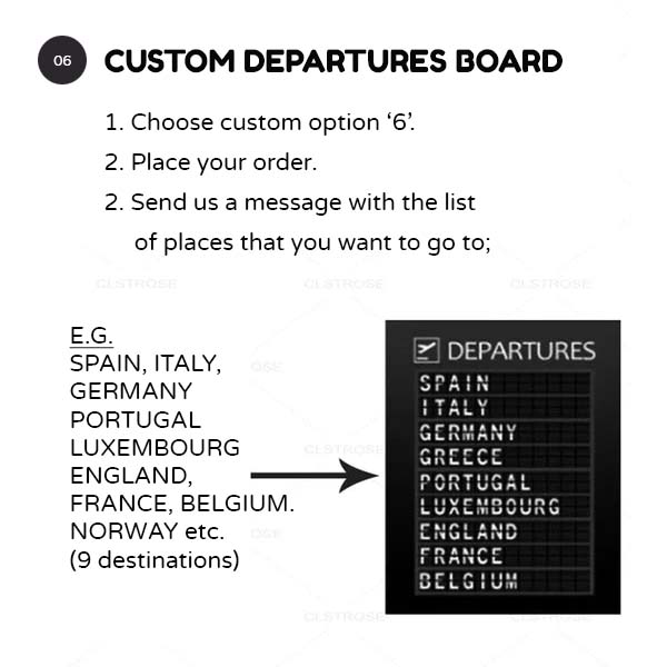 Custom Destinations Travel Poster Wall Art Fine Art Canvas Prints Modern Minimalist Black White Pictures For Bedroom Living Room Home Office Art Decor