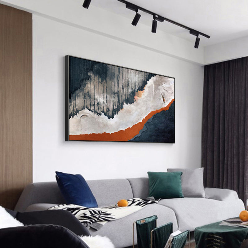 Modern Nordic Abstract Elements Vertical Format Wall Art Fine Art Canvas Prints Wide Format Pictures For Entrance Hallway Living Room Home Office Decor